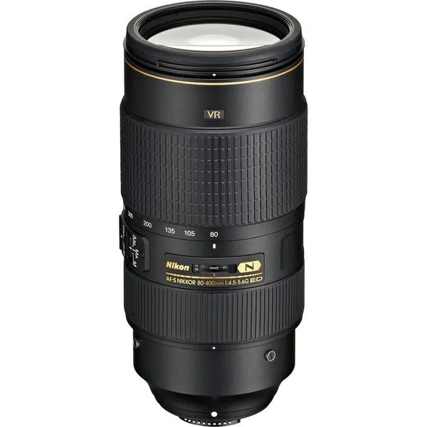 NIKKOR AFS80 Objectif AF-S 80 - 400 F 4.5 - 5.6 G ED VR